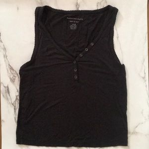 Henley Soft&Sexy Gray Top